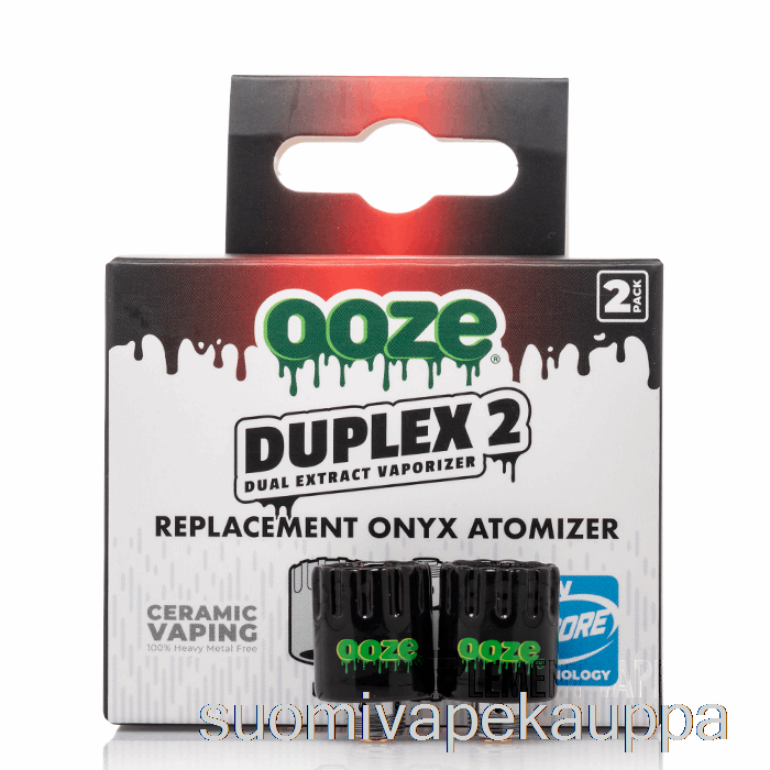 Vape Box Ooze Duplex 2 Korvaava Onyx Sumuttimet Keraaminen